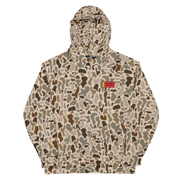 Get Ready for Duck Season in Style – Our Old School Camo Hoodie is a Game-Changer!