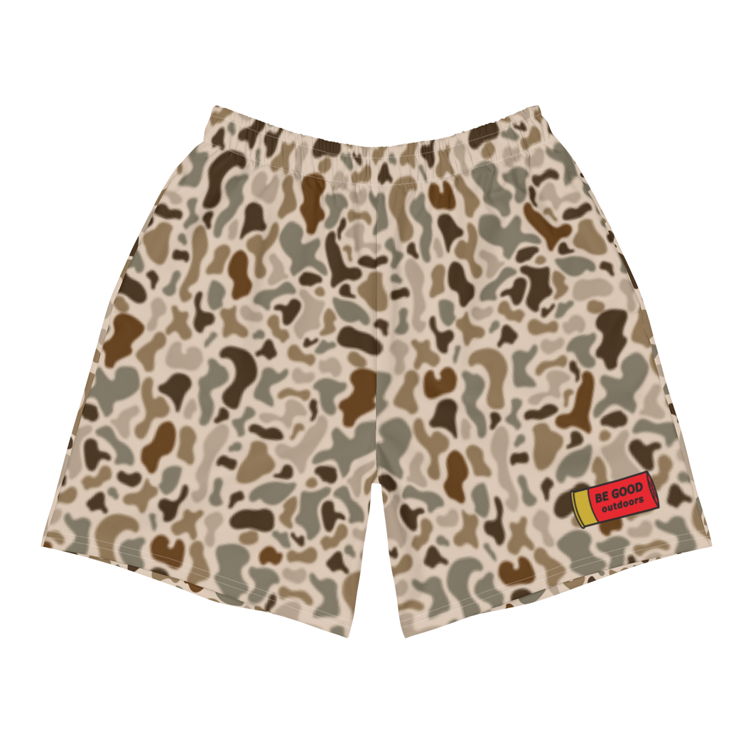 Old School Camo Outdoors Athletic Shorts