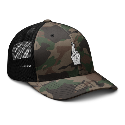 Military Camo Trucker