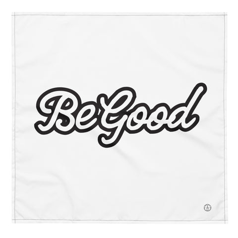 Be Good Cursive Bandana