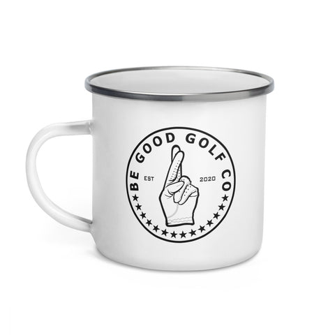 Be Good Enamel Mug